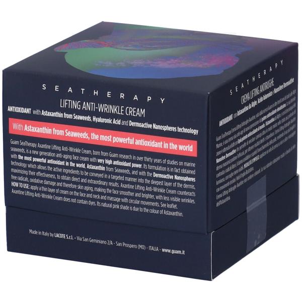 GUAM SeaTherapy Axantine Anti-Aging-Gesichtscreme mit sofortigem Lifting-Effekt 50ml (1230)